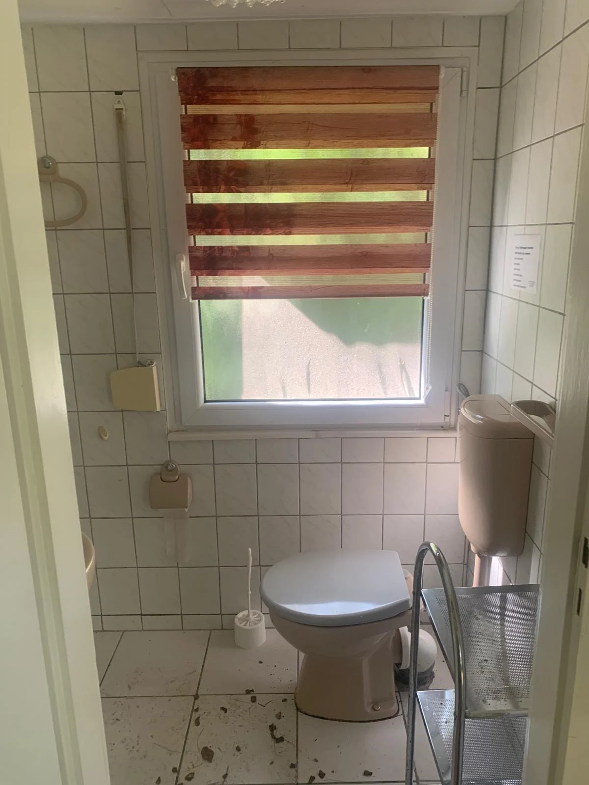 Das Badezimmer vor dem Umbau